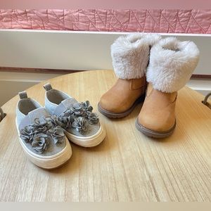Both shoes Zara and Oshkosh for one price - girls shoes size 5